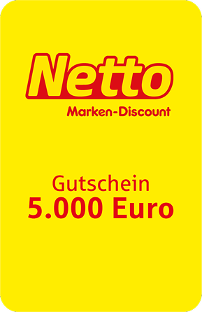 5000 € Gutschein von Netto